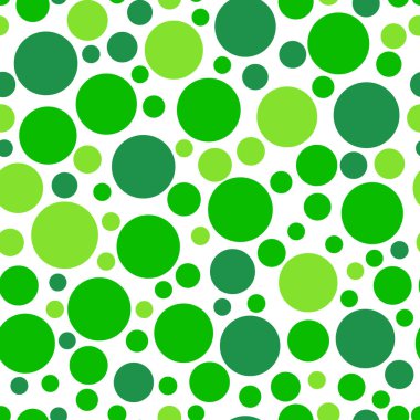 kaotik daire seamless modeli. vektör