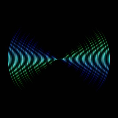 Equalizer'ı arka plan, vektör, resimde çok renkli ses dalgası