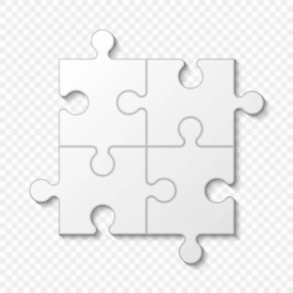 Puzzle Pieza Presentación Negocios Vector — Archivo Imágenes Vectoriales