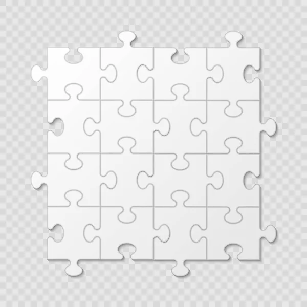Puzzle Pieza Presentación Negocios Vector — Vector de stock