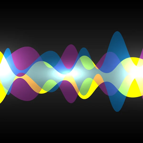 Вектор Звукової Хвилі Розмовляє — стоковий вектор