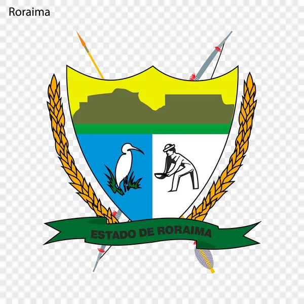 Provincia di Emblem. Illustrazione vettoriale — Vettoriale Stock