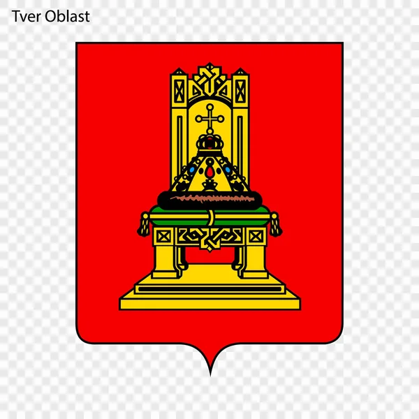 Provincia Emblema. Ilustración vectorial — Archivo Imágenes Vectoriales
