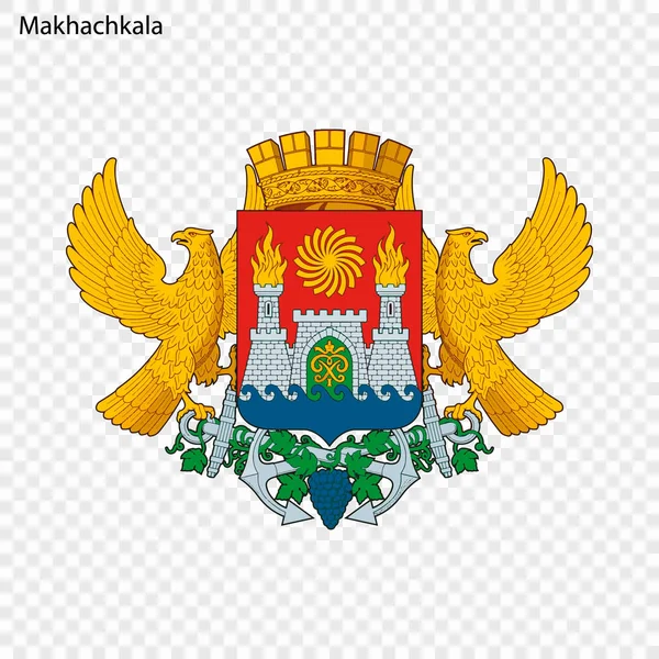 Emblema Makhachkala Ilustración Vectorial — Vector de stock