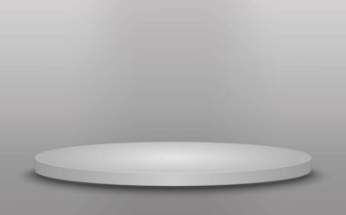 Yuvarlak podyum, Kaide veya izole platformu