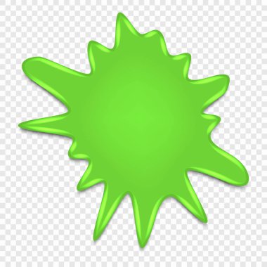  Sümük sıçramak üstünde izole şeffaf arka plan, vektör çizim.