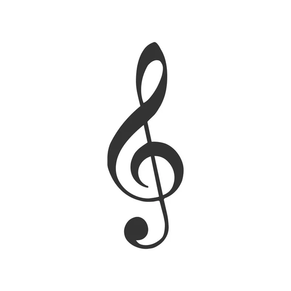 Icono Música Note Símbolo Para Diseño Sitio Web — Archivo Imágenes Vectoriales