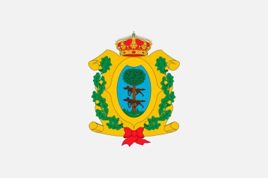 Durango basit bayrağı. Mexico City. Doğru renkler, oran 2 3