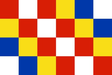 Bir Belçika devlet Anvers basit bayraktır