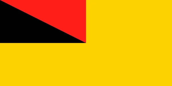 Estado Bandera Simple Malasia Negeri Sembilan Darul Khusus — Archivo Imágenes Vectoriales