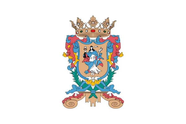 Estado Bandera Simple México Guanajuato — Archivo Imágenes Vectoriales