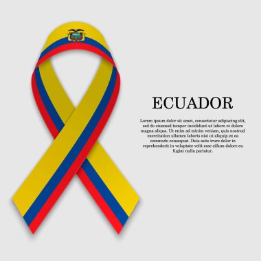 Beyaz arka plan üzerinde izole şerit şerit üzerindeki bayrak.