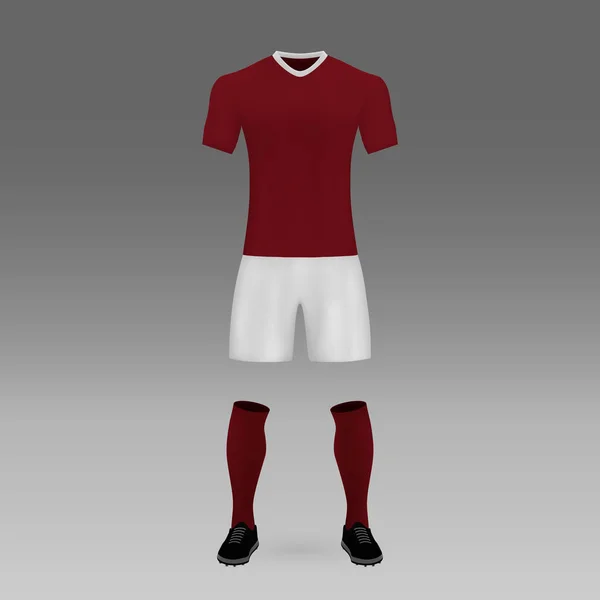 Kit Football Torino Modèle Chemise Pour Maillot Football Illustration Vectorielle — Image vectorielle