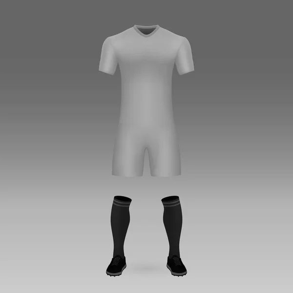 足球套件瓦伦西亚 足球球衣的衬衫模板 向量例证 — 图库矢量图片