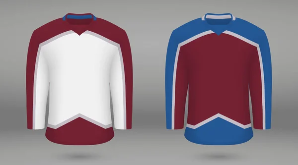 Premium Vector  Shirt template forice hockey jersey
