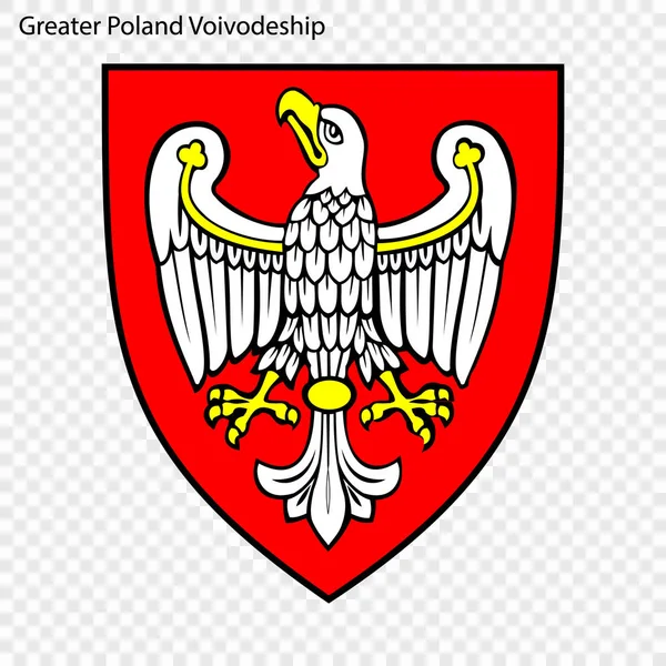 État emblématique de la Pologne — Image vectorielle