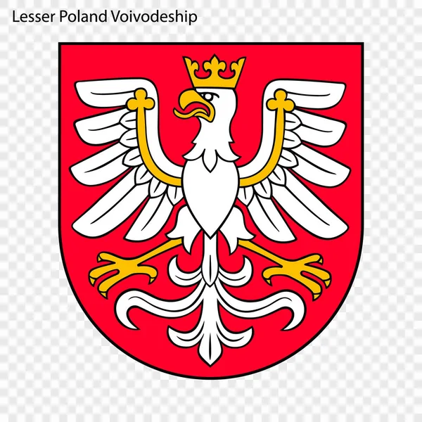 Embleem staat van Polen — Stockvector