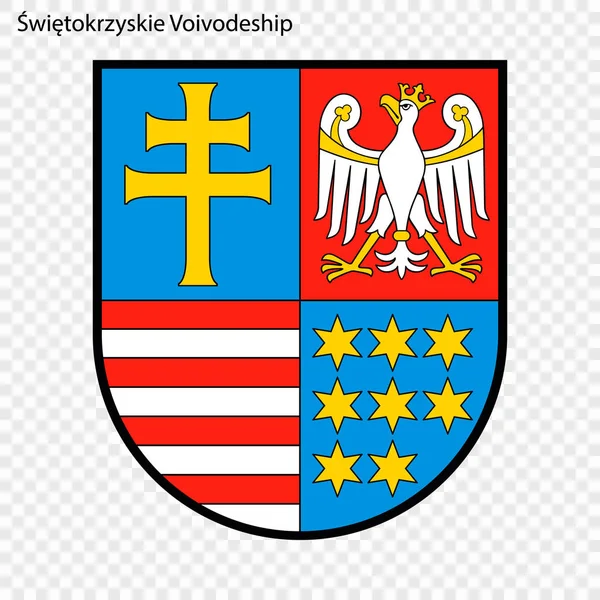 Emblema del estado de Polonia — Vector de stock