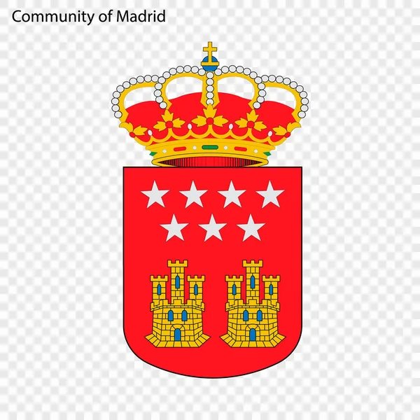 Província de Emblema de Espanha — Vetor de Stock