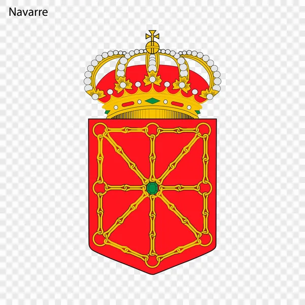 Embleem provincie van Spanje — Stockvector