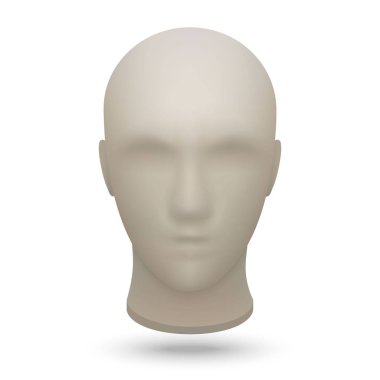3D manken kafası