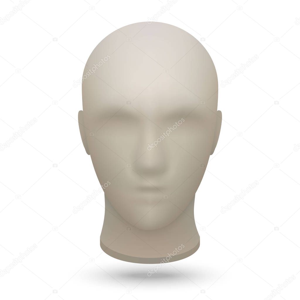 3d mannequin head