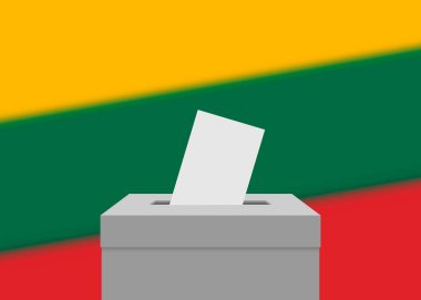 Seçim afiş arka plan