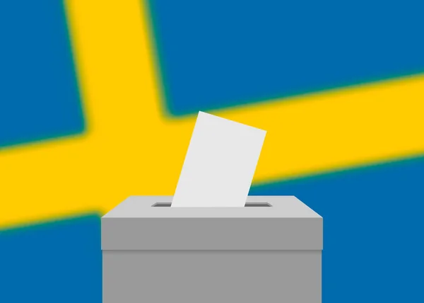 Verkiezing banner achtergrond — Stockvector