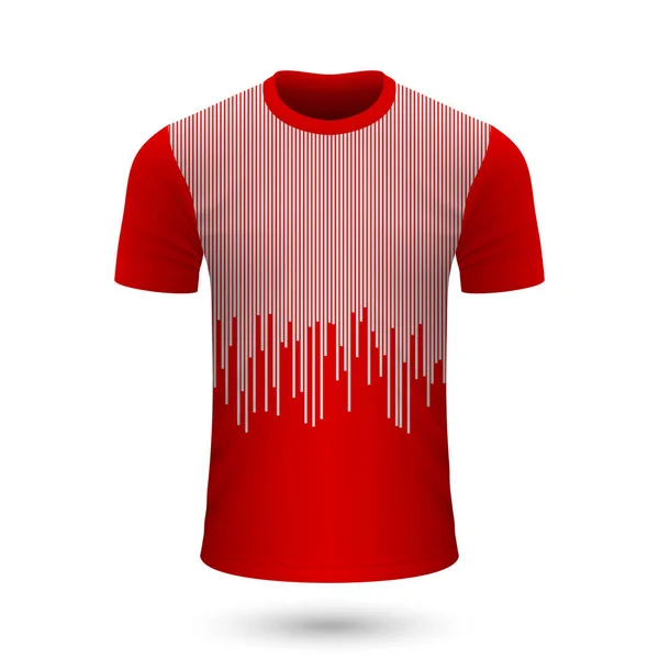 Sportovní tričko design — Stockový vektor