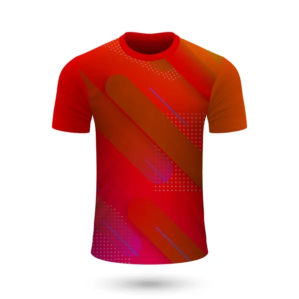 Diseño de camisa deportiva — Vector de stock