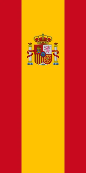 Bandera vertical colgante — Archivo Imágenes Vectoriales