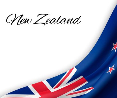 Beyaz arkaplanda bayrak sallama.