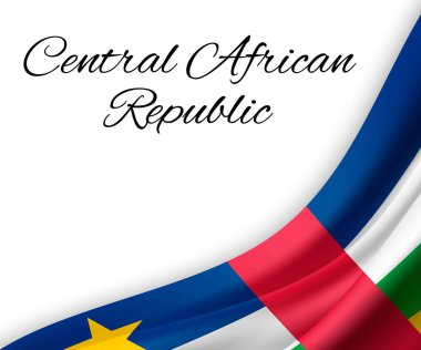 Beyaz arkaplanda bayrak sallama.