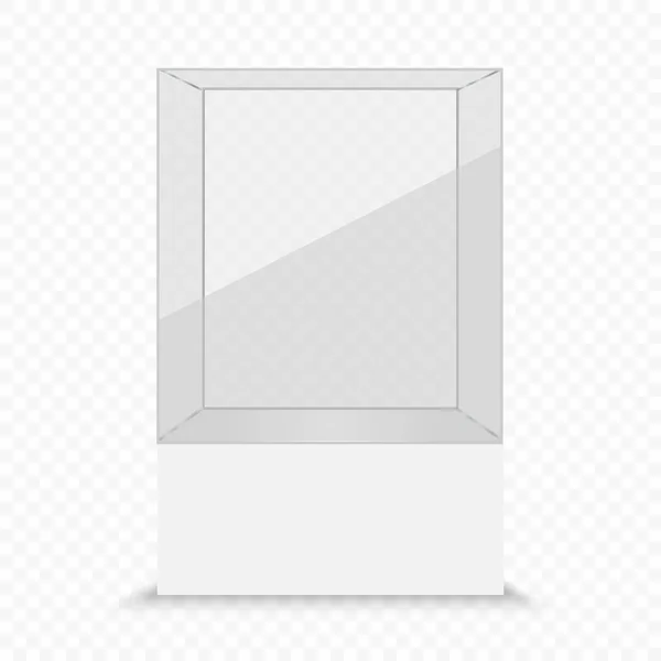 Стеклянная витрина — стоковый вектор
