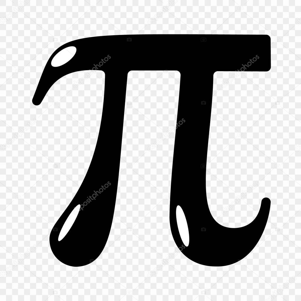 Pi symbol icon 