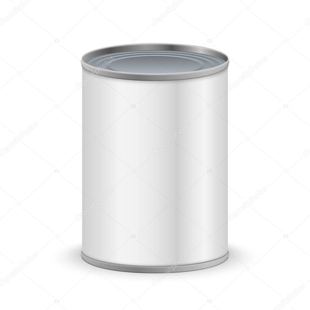 metal tin can