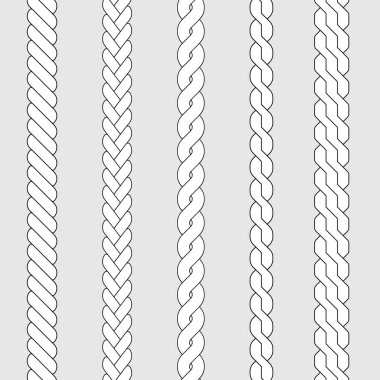 Plait ve örgü fırça