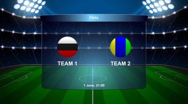 futbol skorbord yayın grafiği