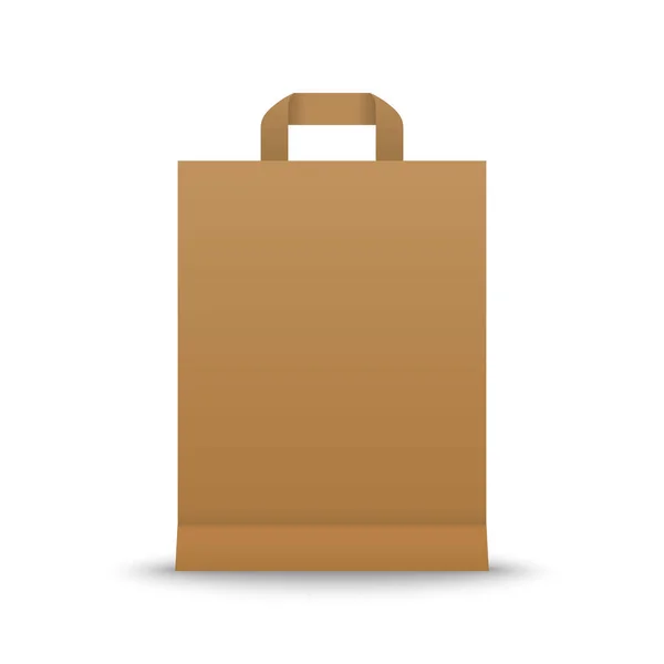 Papierowa torba na zakupy — Wektor stockowy