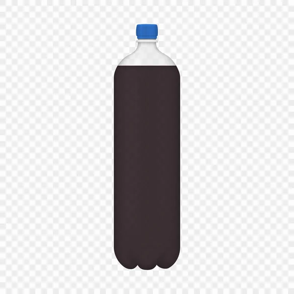 PET botol plastik - Stok Vektor