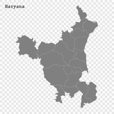 Hindistan devlet yüksek kaliteli harita