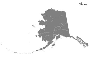 Amerika Birleşik Devletleri Yüksek Kaliteli harita durumu