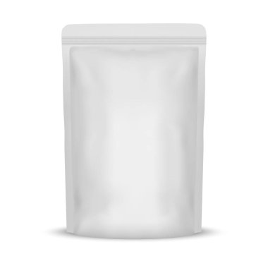 Beyaz Boş Folyo Yiyecek Paketi