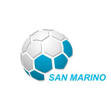 ulusal bayrak renkleri ile soyut futbol topu