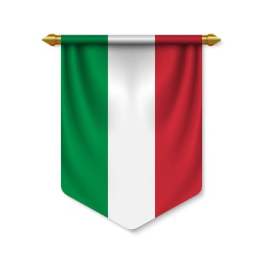 bayrağı ile 3D gerçekçi Flaman