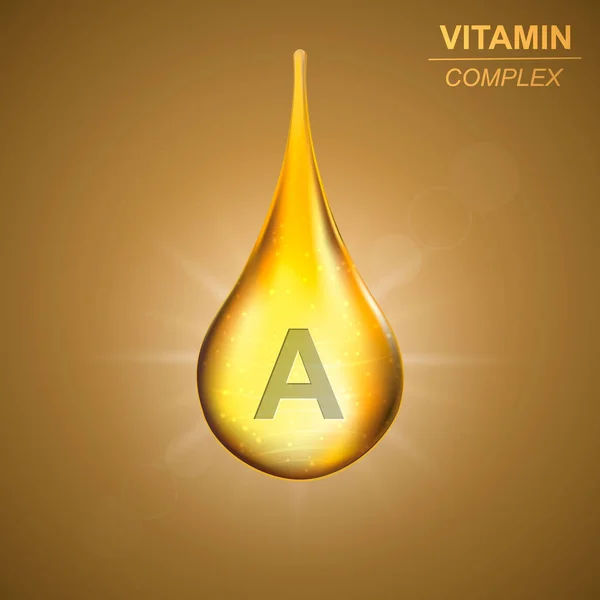 Vitamine fond complexe — Image vectorielle