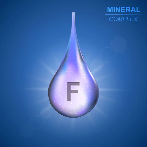 Fondo complejo mineral — Vector de stock