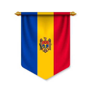 bayrağı ile 3D gerçekçi Flaman