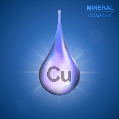 Mineral kompleks arka plan