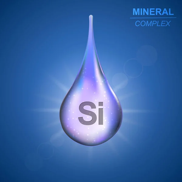 Fondo complejo mineral — Vector de stock